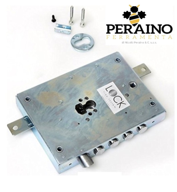 SERRATURA EUROPEA DIERRE NE42 70 S REVERSIBILE SOSTITUZIONE DOPPIA MAPPA